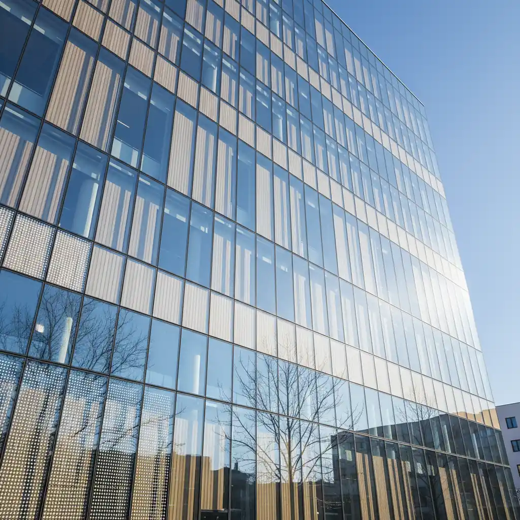 Aluminium façade system
