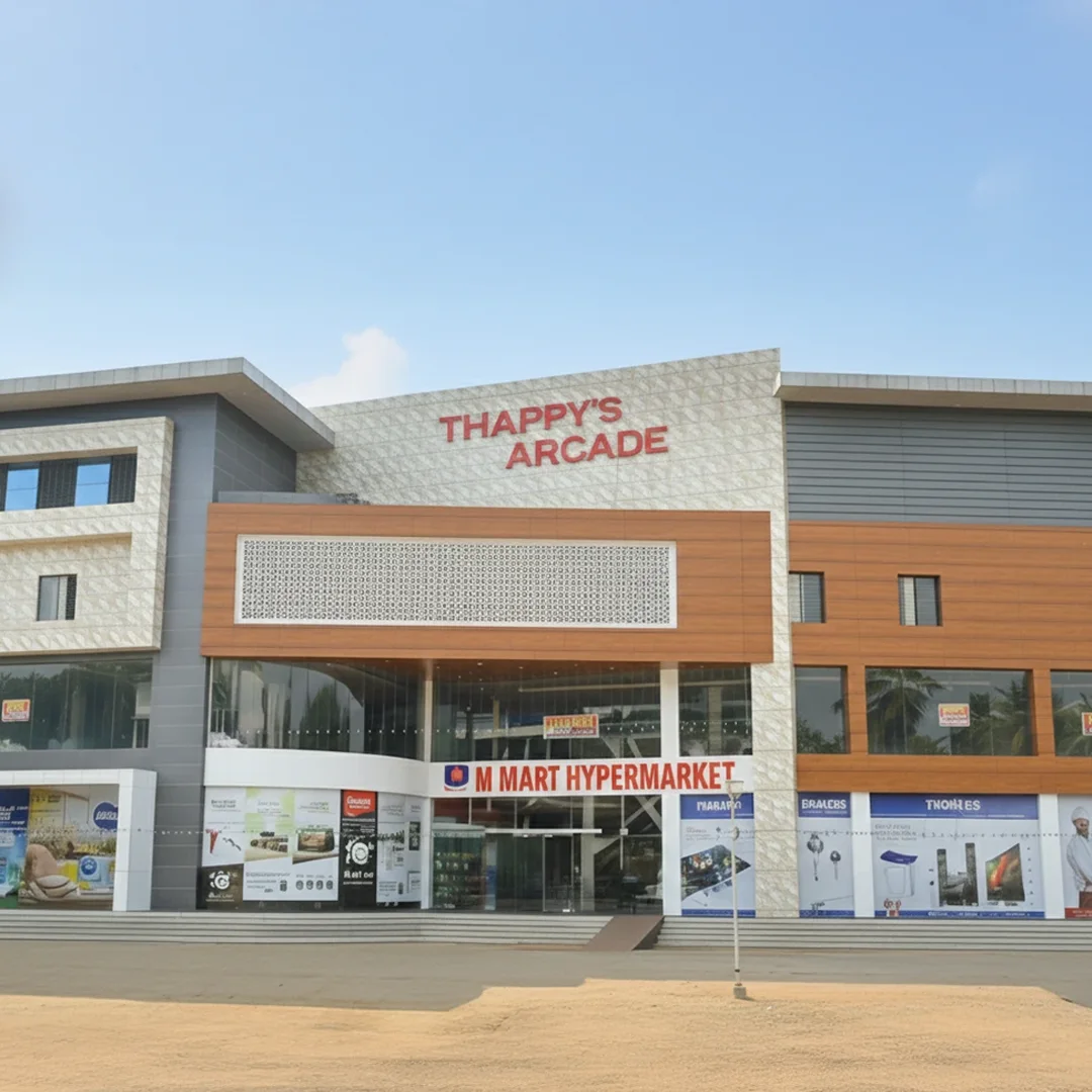 Thappy's Arcade commercial building glazing